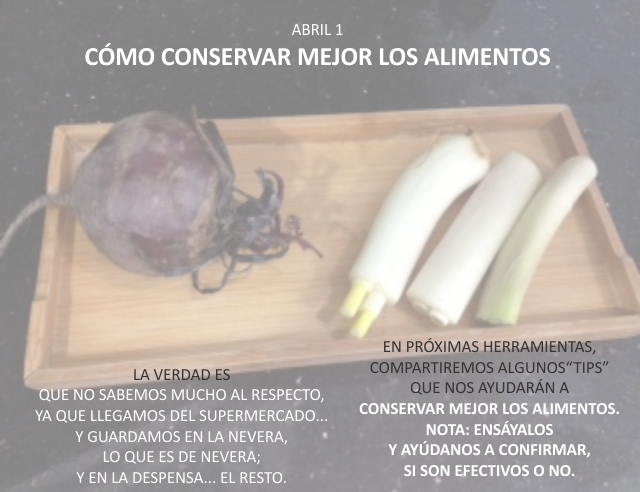 Cómo conservar mejor los alimentos